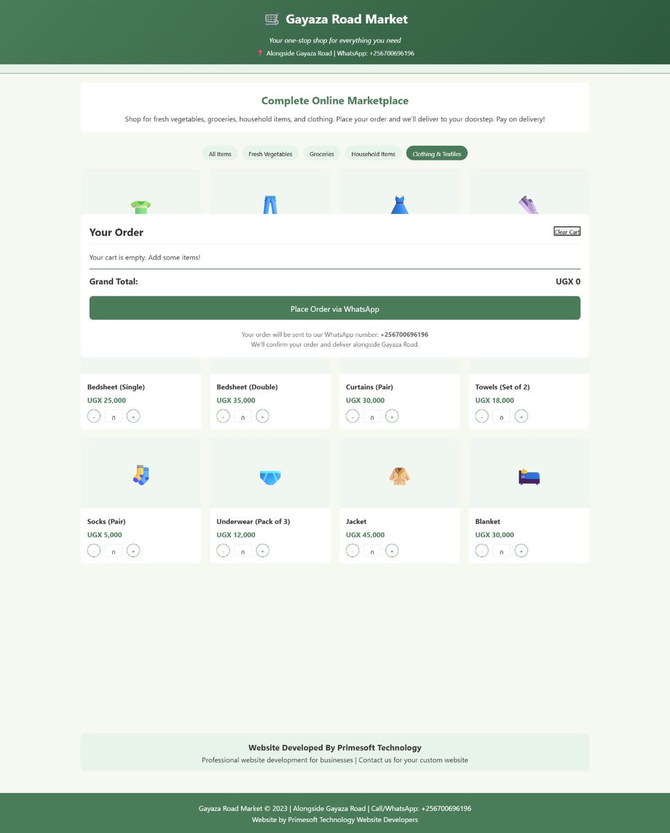 AAAsuman1's tweet image. 🌇Good Evening from PrimeSoft Technologies!

Need a professional website for your business, school or online shop? 🌐
We design modern,responsive and affordable websites that make you stand out!

 WhatsApp 0763467138
Let’s build your online presence today 
 #WebsiteDevelopment