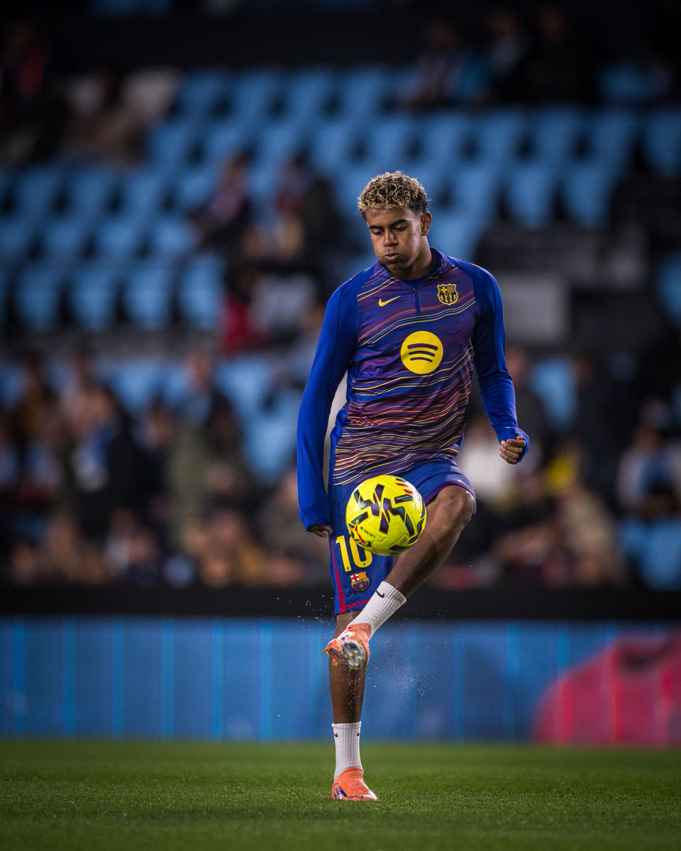 FCBarcelona's tweet image. It&apos;s Lamine Yamal o&apos;clock