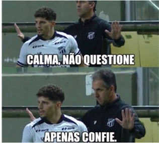 Esse jogo tá sendo literalmente essa foto.