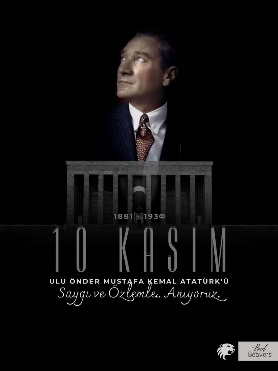 badbeaverscs's tweet image. Saygı ve özlemle...