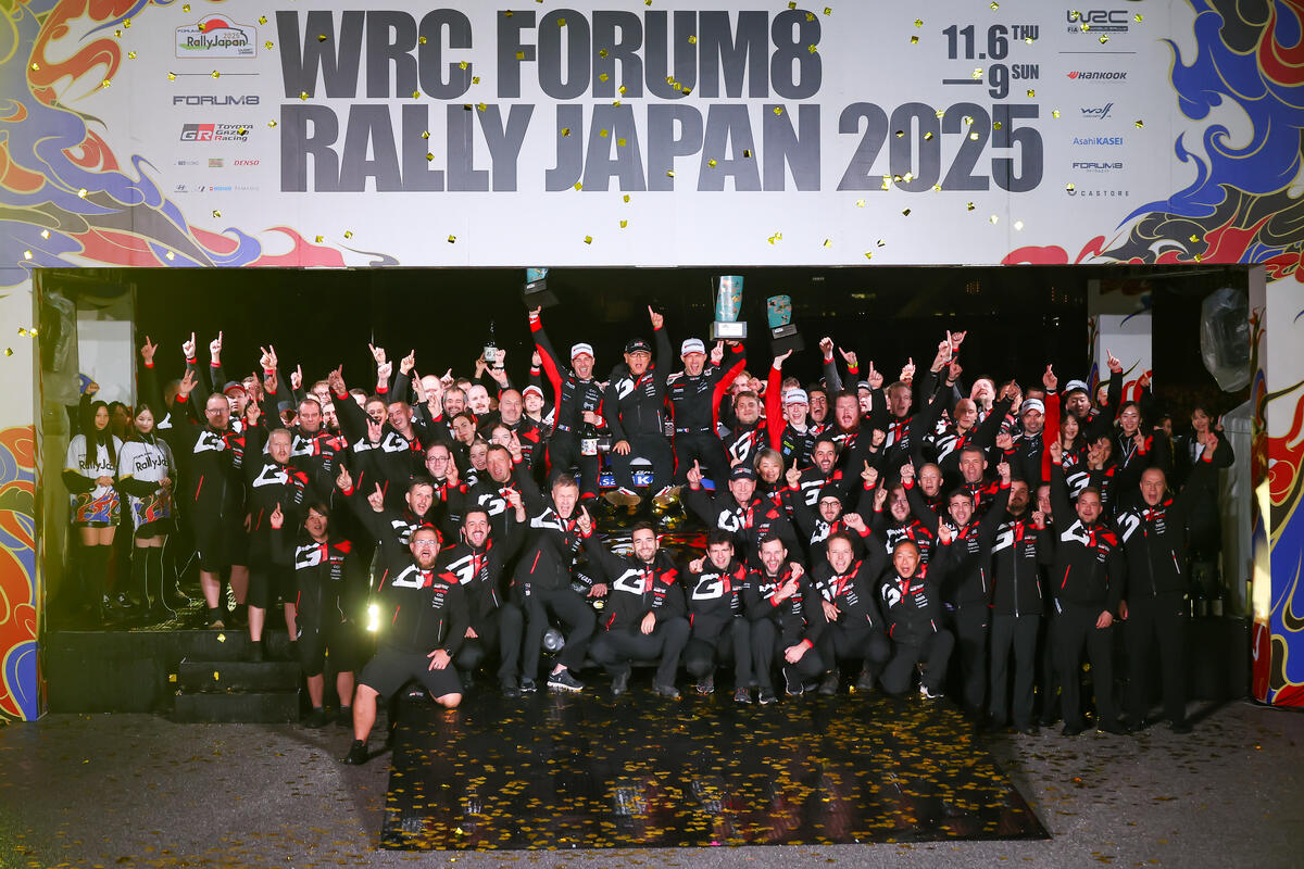 WRCジャパン：トヨタがホームラリーで1-2-3フィニッシュを果たす rallyplus.net/117729