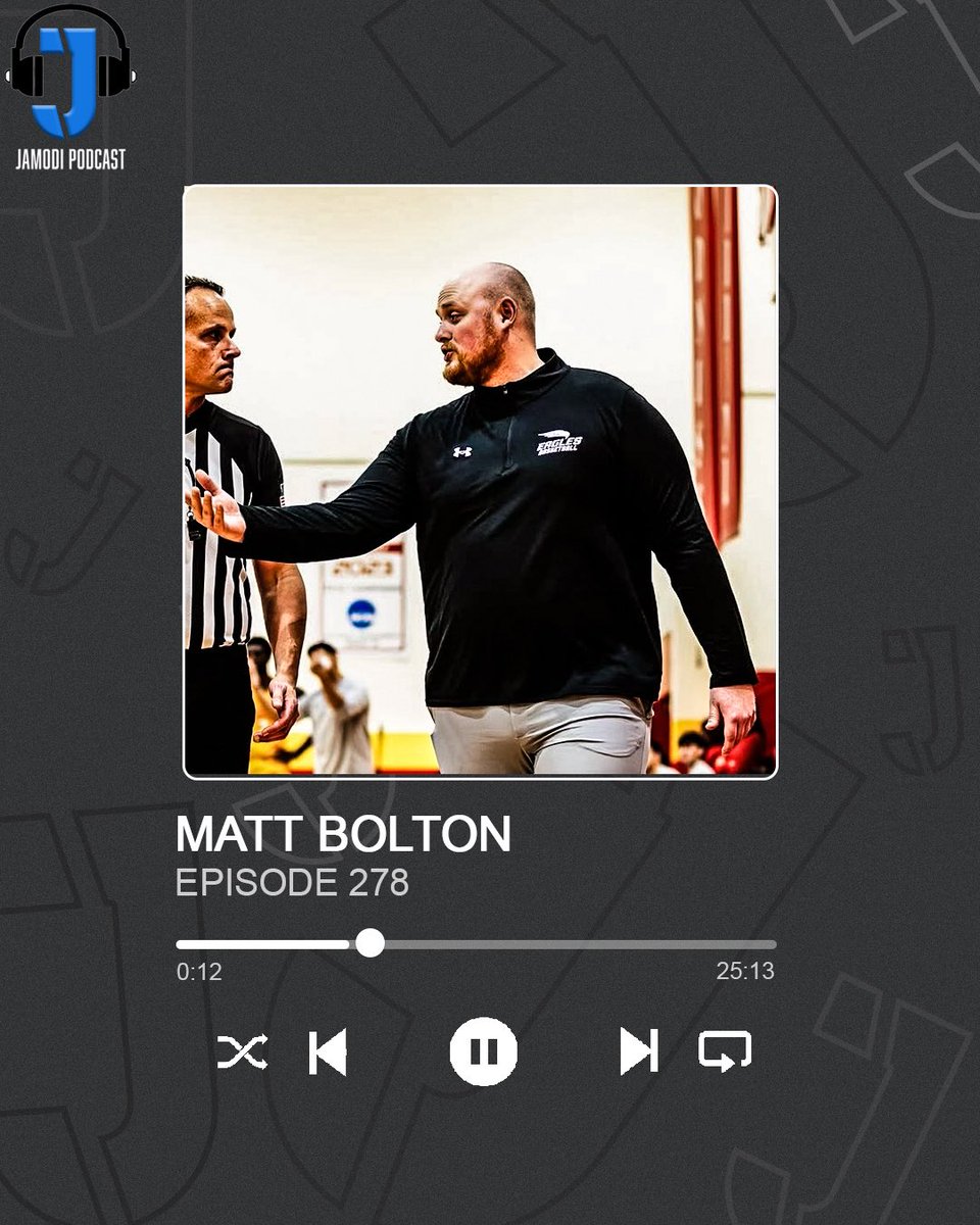 🚨 New JAMODI episode drops tomorrow! Coach Matt Bolton from McMurry University joins to talk rebuilding a program from scratch, setting extreme standards, and why “culture isn’t who you are—it’s what you do every day.” 🏀🔥 Don’t miss this one! - <a href="/mattbolton34/">Matt Bolton</a>