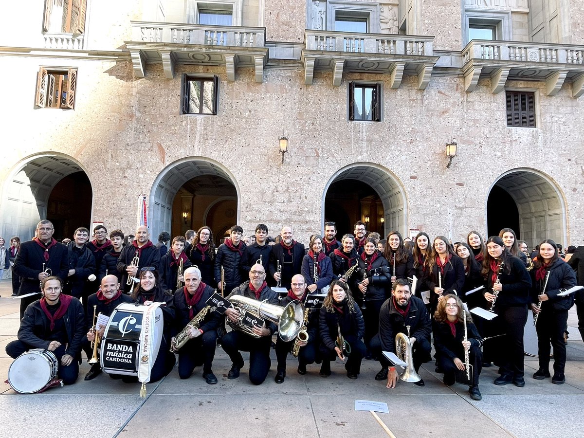 Avui hem tingut l’honor de participar a la 41a Trobada de Bandes de Música de Catalunya organitzada per la <a href="/lafcsm/">Federació Catalana de Societats Musicals</a> i celebrada a l’Abadia de Montserrat en el marc de la commemoració del mil·lenari del monestir. ✨