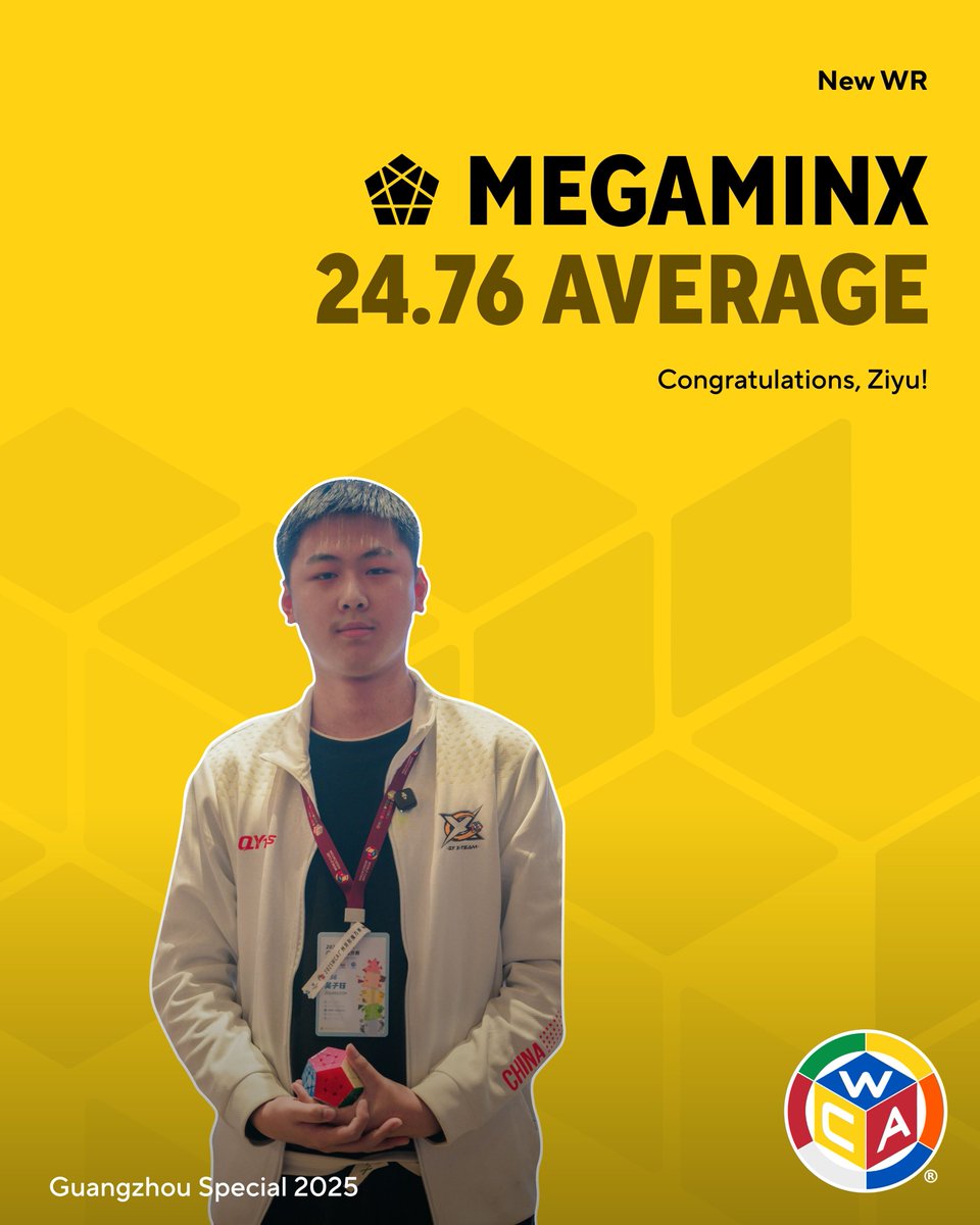 World Cube Association tweet media