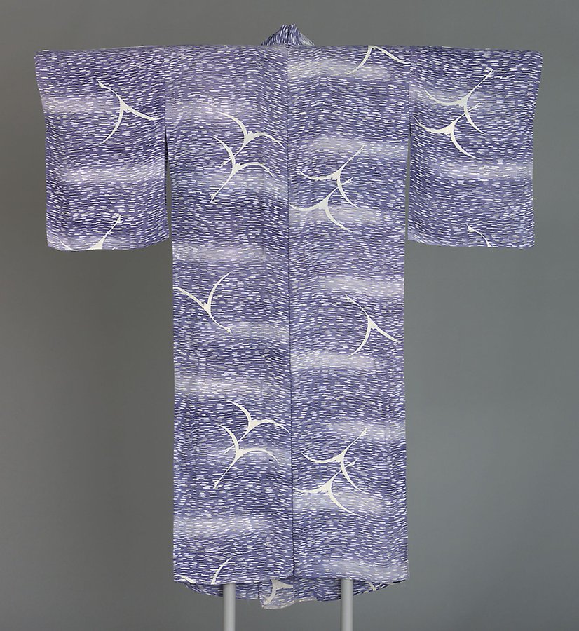 JapanTraCul's tweet image. Hitoe kimono, ca. 1935