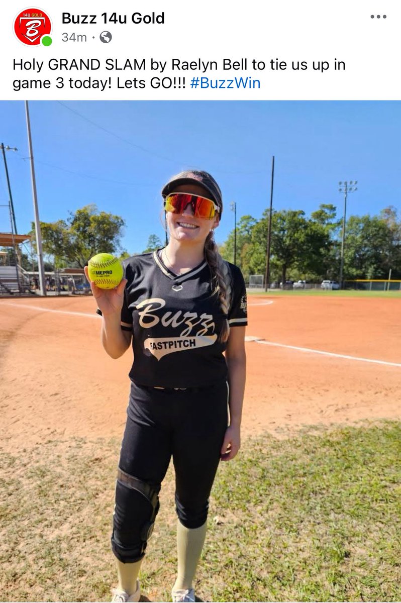 Bombs away in the most clutch moments for <a href="/RaelynBell34/">RaelynBell2030</a> and <a href="/JayadaGreene29/">Jayada Greene</a> to keep us fighting our way through Championship Sunday 💪🏼<a href="/BuzzCentex/">Buzz Fastpitch</a> <a href="/TreyHoldbrook/">Trey Holdbrook</a>