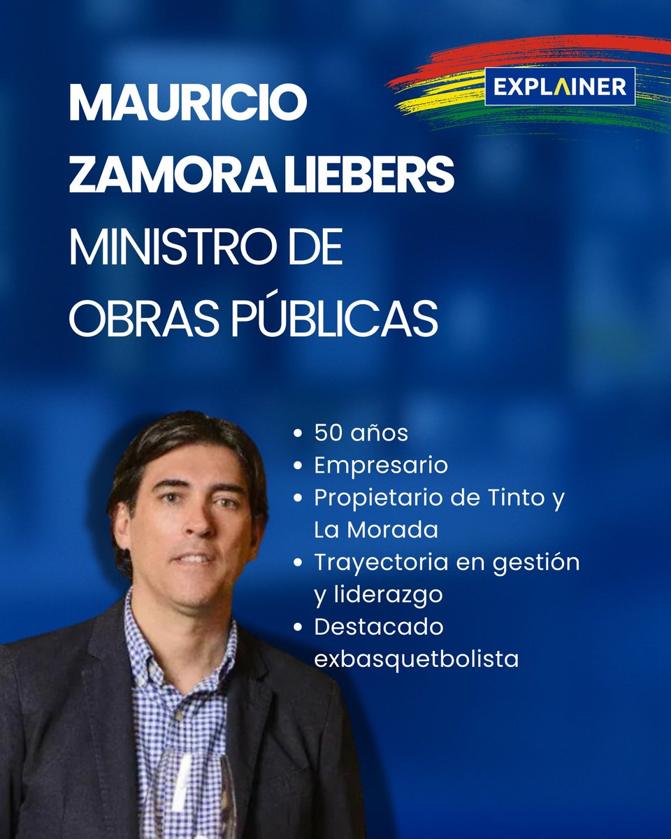 brissapabon's tweet image. 🇧🇴👉🏼 #Perfiles | Ellos son los nuevos ministros y ministras de Bolivia. El #Explainer te presenta un breve perfil de cada uno

PARTE 2

#Explainer #Ministro #Bolivia #Gabinete #RodrigoPaz #EdmandLara