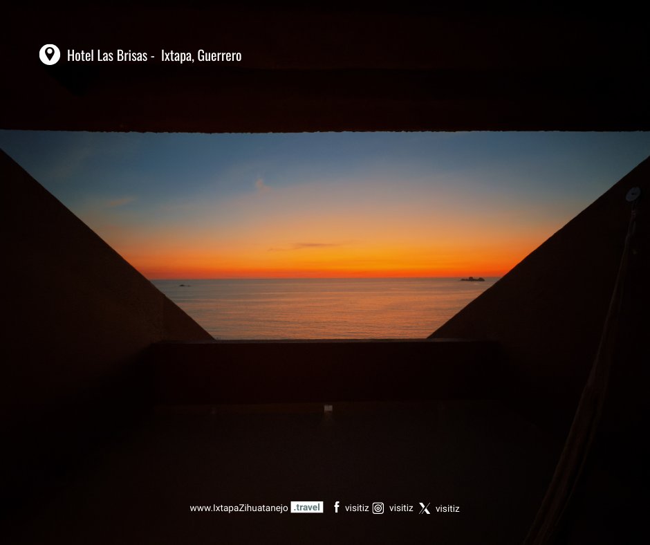 En #IxtapaZihuatanejo los atardeceres son arte.💛
Desde la terraza del Hotel Las Brisas, el horizonte se pinta de tonos dorados, naranjas y violetas que parecen fundirse con el mar.
Un momento perfecto para detenerse. 🌅

#ThizIZit #VisitIZ #Sunset