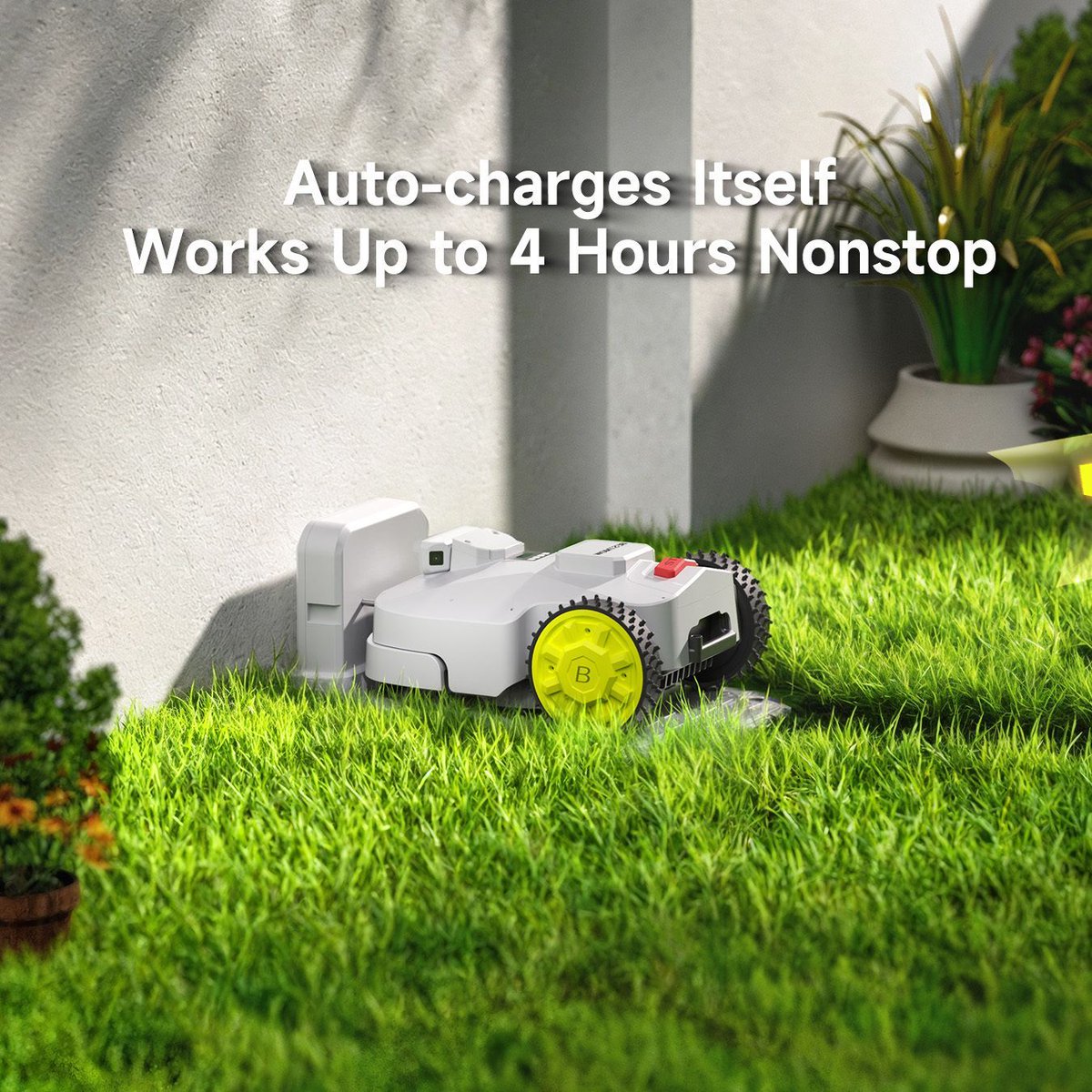 bestmowrobot's tweet image. No charging. No stopping.
This mower works 4 hrs straight, then recharges itself.
More mowing, less managing.
#SmartLawn #HomeTech 🌱