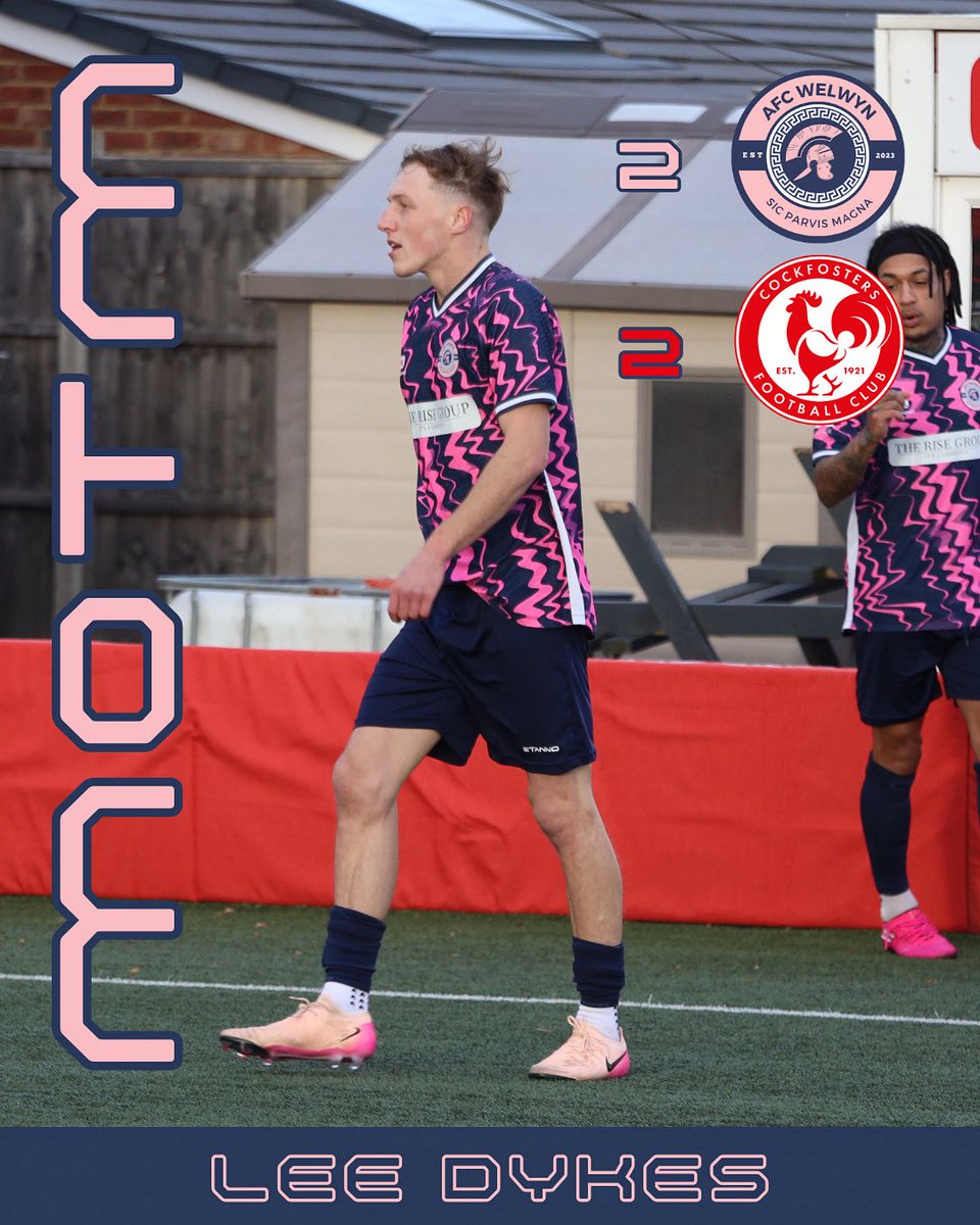 AFC Welwyn 2️⃣ - 2️⃣ Cockfosters FC
(Penalties: 3-4)

The FA Vase road has come to an end for The Romans but a what a performance the lads gave 🙌🏽

📣 From the Gaffer: 
“After a tough week, it was nice to just get out and play a game. We started well and took the lead through Court