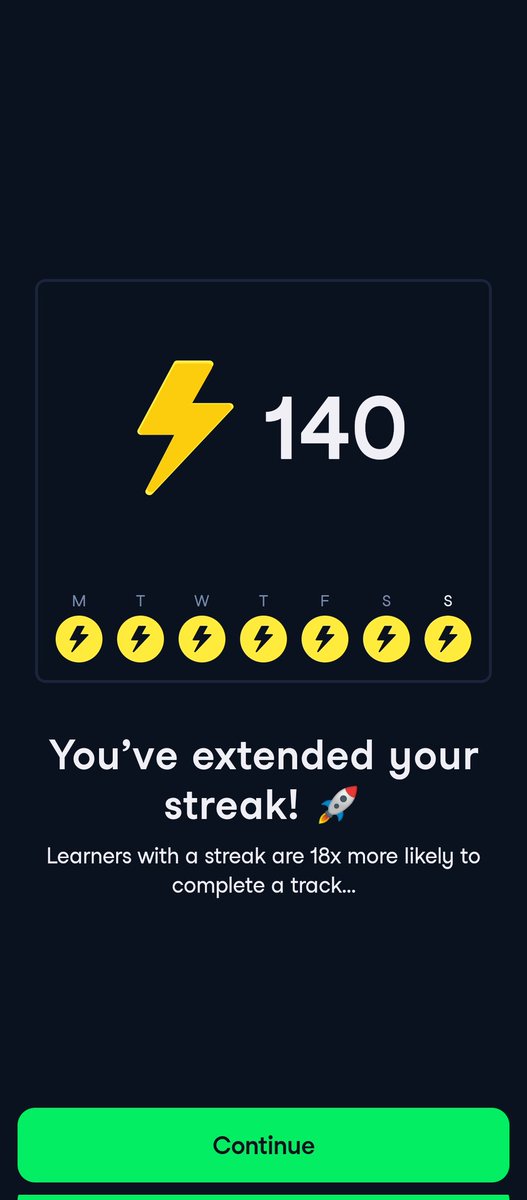 pamelavimbaishe's tweet image. Day 40 of the #50DaysOfDataScience challenge! It&apos;s a day before I start my exams and I spent the day reading. When I finally took sometime to do some DataCamp practice I was reminded of how fast time moves. Showing up has been hard sometimes but oh so rewarding.
#LearningInPublic