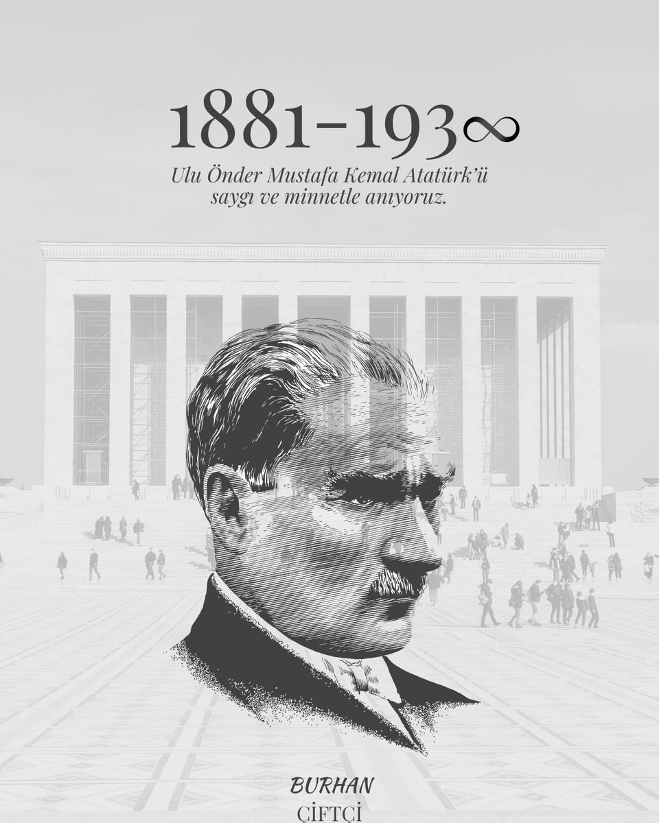 Atatürk’ün sadece bedenen aramızdan ayrıldığı gündür #10kasım🇹🇷 ÖZLEMLE…