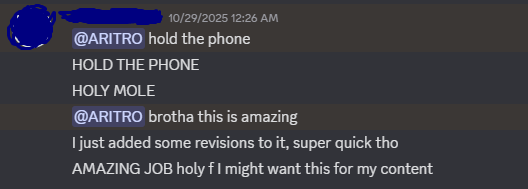 His reactions like these remind me why I do what I do.
Blessed 🙏🔥
