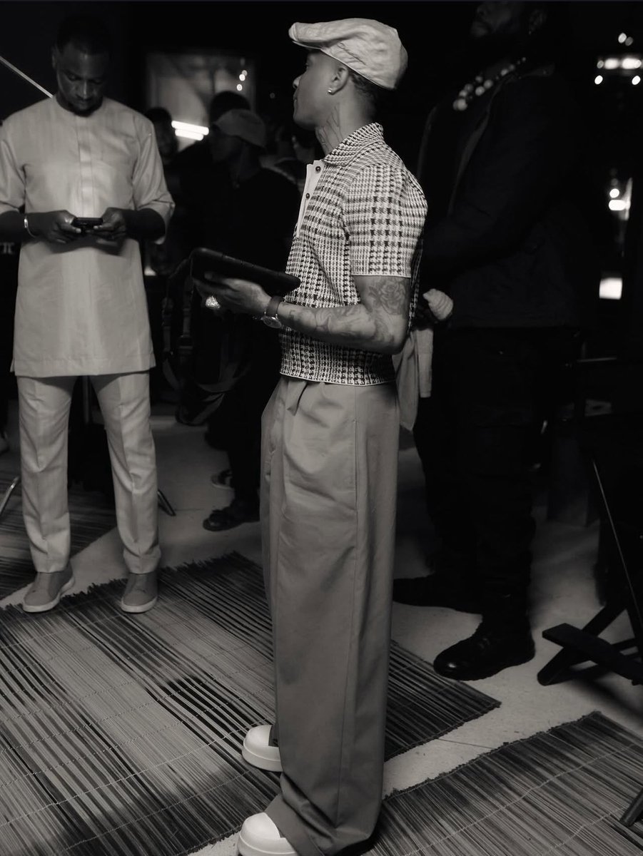 itzbasito's tweet image. Wizkid at John Randles Center For Yoruba Arts &amp;amp; Culture, Lagos.