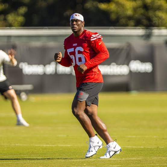 49ersSportsTalk's tweet image. #49ers DL Keion White is ACTIVE and will play Vs Rams 🔥🔥🔥

He was battling through injury during practice, but is going to go today. 

Fits the Niners mentality. #DAWG