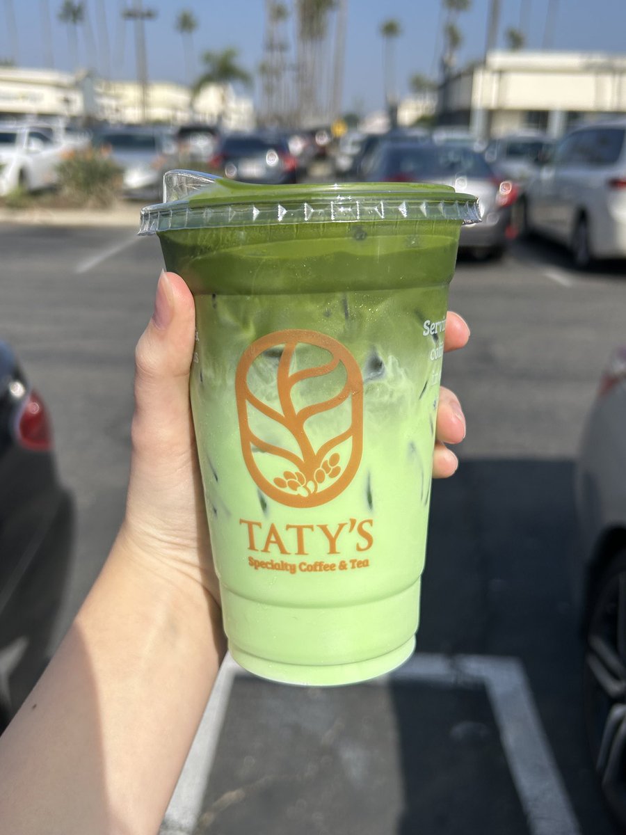 pandan matcha latte!!