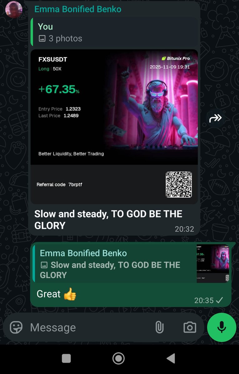 COSMASANALYST's tweet image. Are you still trading with emotions?

Congratulations 🎉 
Slow and steady