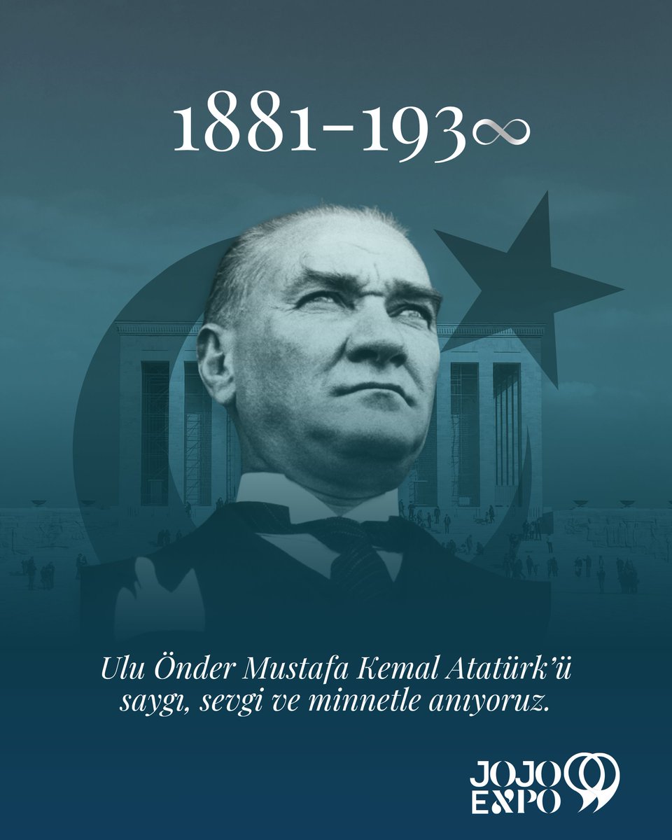 O’na olan sevgimiz ve özlemimizi anlatmaya kelimeler yetmez.

Ulu Önder Mustafa Kemal Atatürk’ü sevgi, saygı ve minnetle anıyoruz.