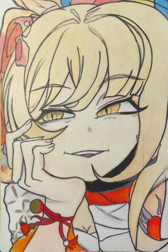 BocchiAkatsuki's tweet photo. Y bueno asi fue como quedo en hoja el dibujo xd, si lo comparan con el otro si tiene varios cambios como en los ojos y tal
pd:Aqui si se ve completa la foto XD https://t.co/WcUcuWM2BP