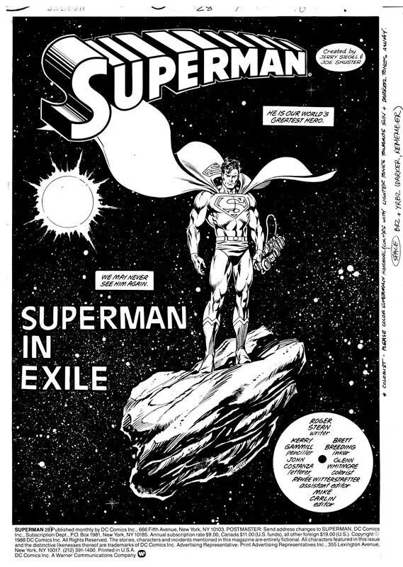 iamluke85's tweet photo. #superman artwork by #KerryGammill & #BrettBreeding https://t.co/CQVKOGHGpm