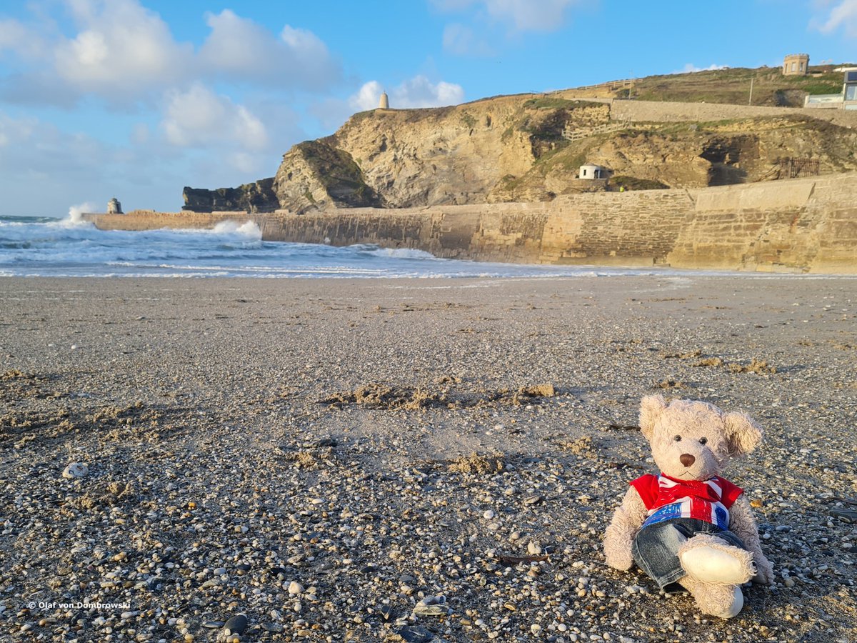 #portreath during #stormamy #cornwall 2 months ago.