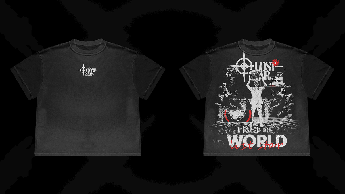 " I RULE THE WORLD "  

Apparel design for a clothing brand