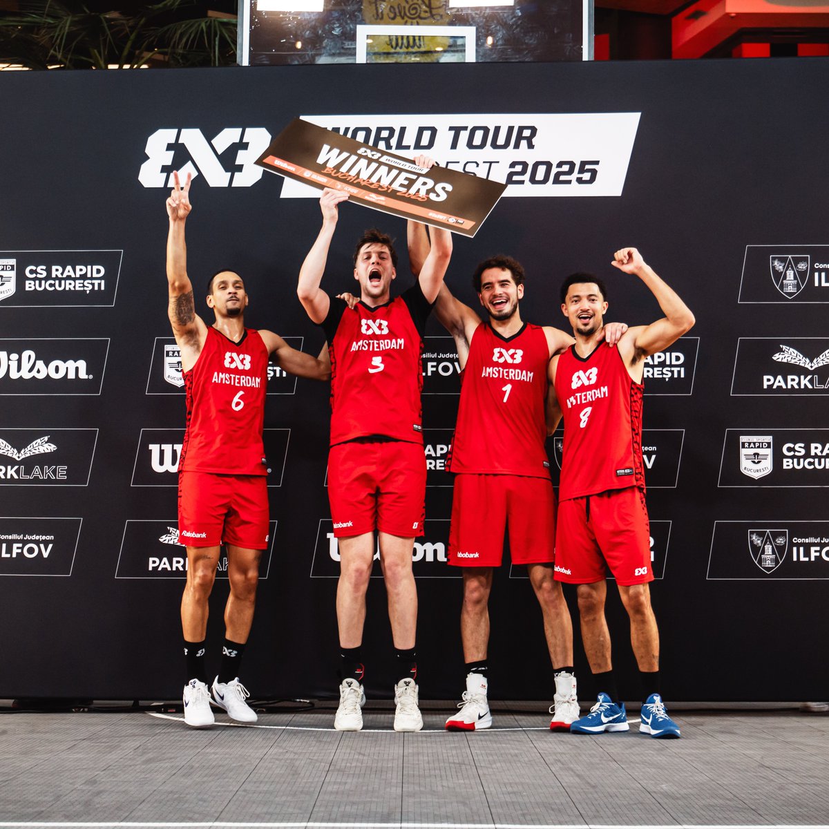 Amsterdam claim victory at #3x3WTBucharest! 🇳🇱🏆🎉

#3x3WT