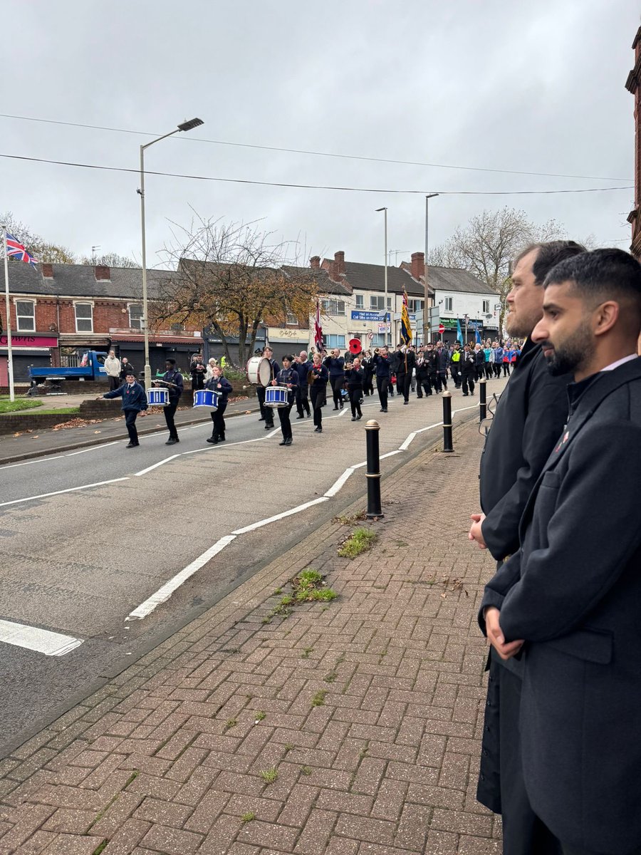 QUnited91's tweet photo. Had the honour of attending St Augustine’s Church Remembrance Sunday service, before joining the remembrance parade through Netherton, standing alongside veterans &amp; families in solemn reflection.

“When you go home, tell them of us and say,
For your tomorrow, we gave our today.” https://t.co/UcBCjqfR2A