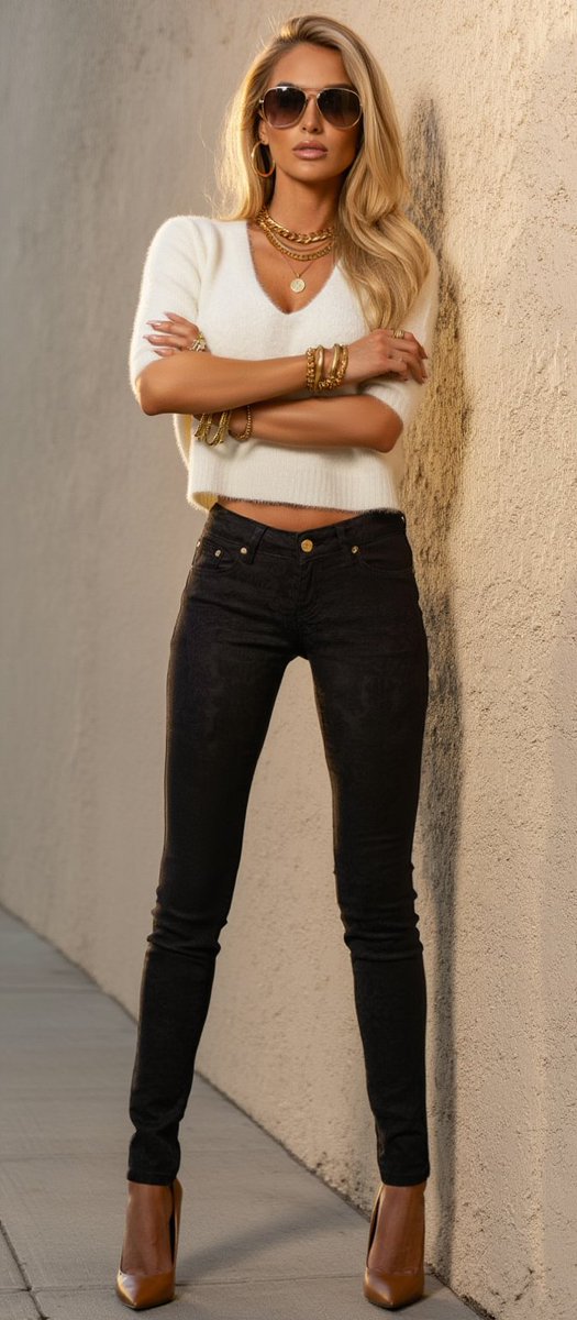 Czarna elegancja ON 🖤 Tłoczony barokowy wzór + złote detale + elastyczny skinny = look, który przyciąga spojrzenia �. Tapnij i dodaj do koszyka! �
#czarny #baroque #skinny #zlotedetale #readytogo #newdrop #kupteraz #citylook #styleinspo #eveningfit