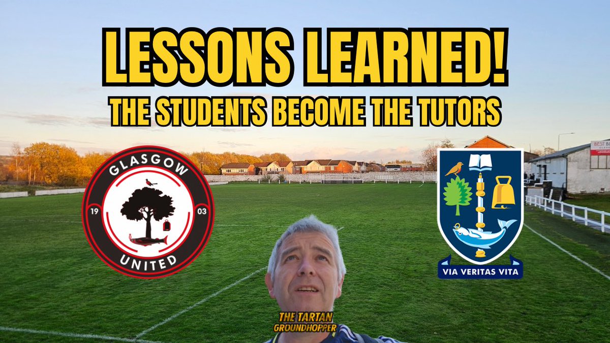 🚂 Who knew Thomas the Tank Engine had a link to Glasgow?

Groundhop to Shettleston for Glasgow United v Glasgow Uni — a wild game, great atmosphere &amp; a proper slice of grassroots Scottish football! ⚽

🎥 Watch here 👉 [youtu.be/CuoH2ZHlZdM?si…]

#Groundhopping #ScottishFootball