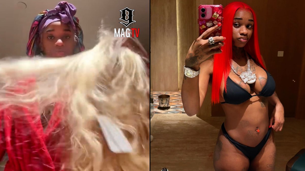 BlackInkChi's tweet image. SEE VIDEO HERE: rumble.com/v71gt66-sexyy-…

Sexyy Red Colors &amp;amp; Installs Her Own Wig During Dominican Vacation!

#sexyyred #wig #dominicanrepublic