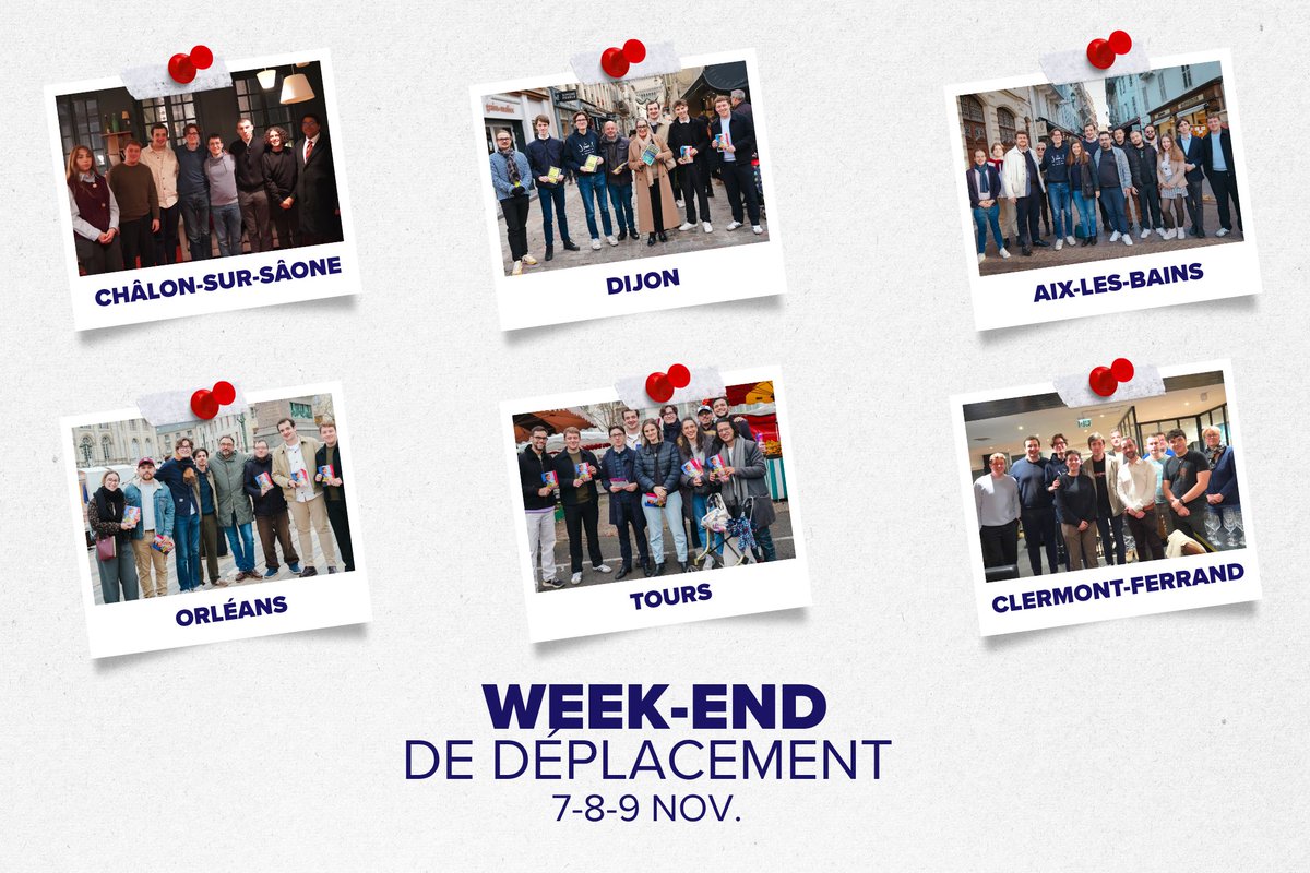 Tout a changé. Tout doit changer !

Merci à tous les <a href="/Jeunesenmarche/">Les Jeunes en marche</a> pour votre accueil ce week-end à Chalon-sur-Saône, Dijon, Aix-les-Bains, Clermont-Ferrand, Tours et Orléans !

Votre énergie et votre engagement sont inarrêtables. Ensemble, bâtissons une Nouvelle République.