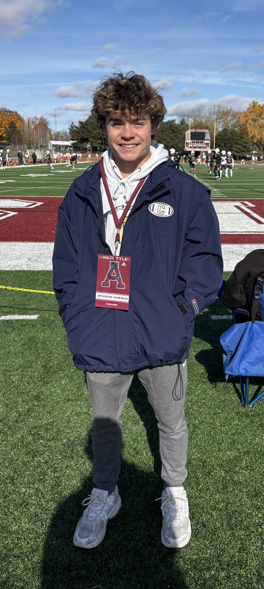 Thank you Alma for having me out for a great gameday visit! <a href="/CoachCouchAlma/">Jason Couch</a> <a href="/CoachP_Alma/">Jason Polmanteer</a> <a href="/Ryan_Ettinger1/">Ryan Ettinger</a> <a href="/PrepRedzoneMI/">Prep Redzone Michigan</a> <a href="/MIexposure/">Michigan Exposure</a> <a href="/TheD_Zone/">The D Zone</a>