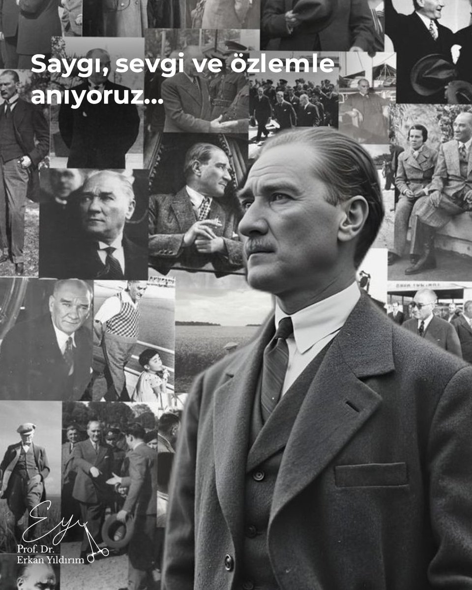Fikirleriyle, vizyonuyla ve ilkeleriyle daima yolumuzu aydınlatan Büyük Önder Mustafa Kemal Atatürk’ü saygı ve minnetle anıyoruz.

#10Kasım #MustafaKemalAtatürk