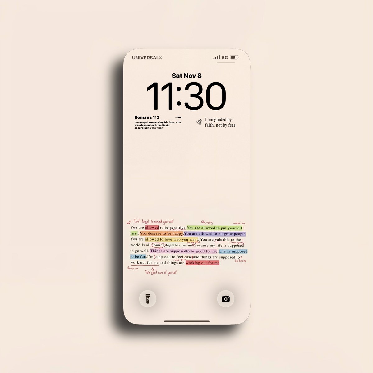 Universal4karts's tweet image. Highlighted affirmations 🍁🍂