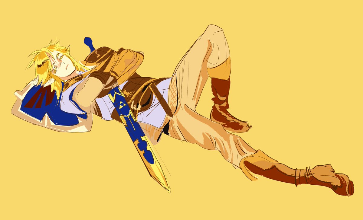 #totk Zelda&amp; Link!
life draw from <a href="/ZEET_studio/">+猹鱼Zeet+</a> from some time ago with Shishio