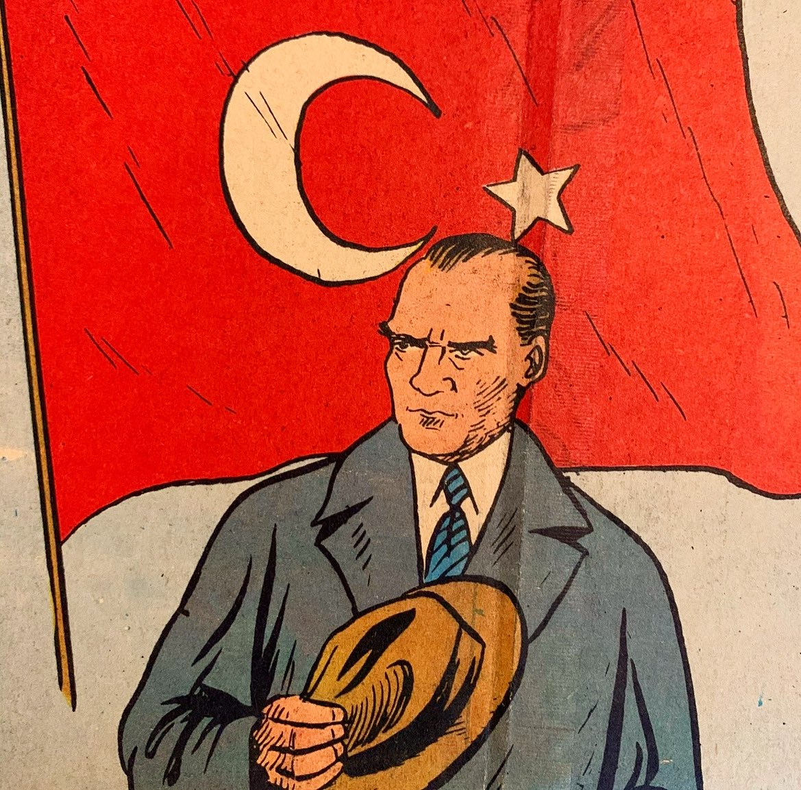 ATATÜRK'ÜN BİR SAATi VARDI

Atatürk'ün bir sözü vardı
Yediveren bir gül gibi açardı

Atatürk'ün bir atı vardı
Etilerden beri yaşardı

Atatürk'ün bir resmi vardı
Buğday tarlası gibi ağardı

Atatürk'ün bir saati vardı
Durmadı

Melih Cevdet ANDAY

Anısına sevgi ve özlemle… #10kasım