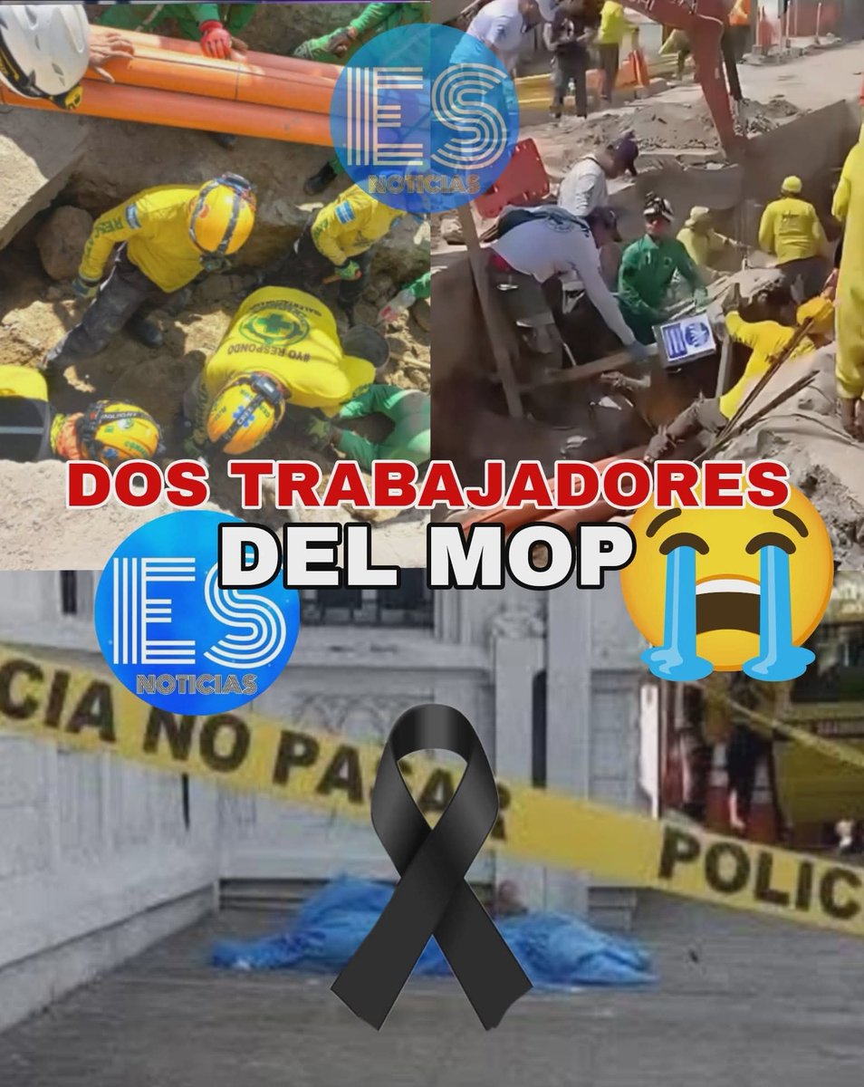 Dos trabajadores del MOP F∆LL£C£N S0T£RR∆D0S en el Centro Histórico de San Salvador 😭🕊️

Los empleados del Ministerio de Obras Pública se encontraban realizando labores de cableado subterráneo en San Salvador 🏛️🪏🛠️

Dos trabajadores del Ministerio de Obras Públicas (MOP),