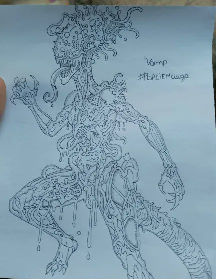 Vamp_HB's tweet image. COMPETIÇÃO: O Nascimento Do Xenomorfo  

Nick: Vamp
Orrhalith 👽

#bALIENciaga