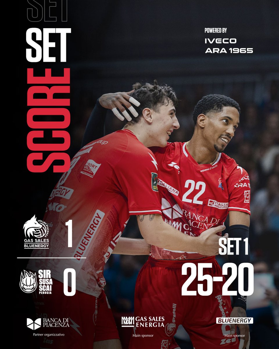 Una partenza a tutto GAAAASSS 💨🔥

#PiacenzaPerugia