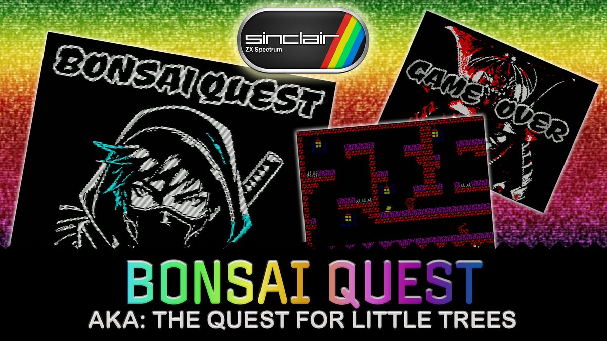 gentlemenpixel's tweet image. This is Bonsai Quest on the #zxspectrum | #MiSTerFPGA

🕹️ youtu.be/9pdcWA_ZkwU 🕹️

We are a hobbyist channel - can you join our Discord ? 

👉 discord.gg/DuswzTmxAt 👈

#nostalgia #gaming #Videogame #retrogames @Retweelgend @FameRTR @SupportingStre3 @SpotemGang