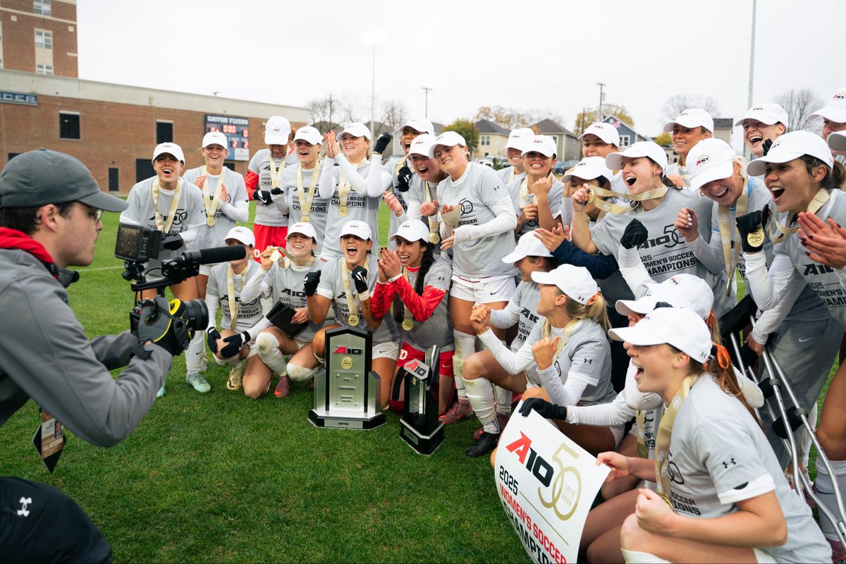 A-10 TOURNAMENT CHAMPS🙌🏆

#GoFlyers // <a href="/DaytonWSoccer/">Dayton Women's Soccer</a>