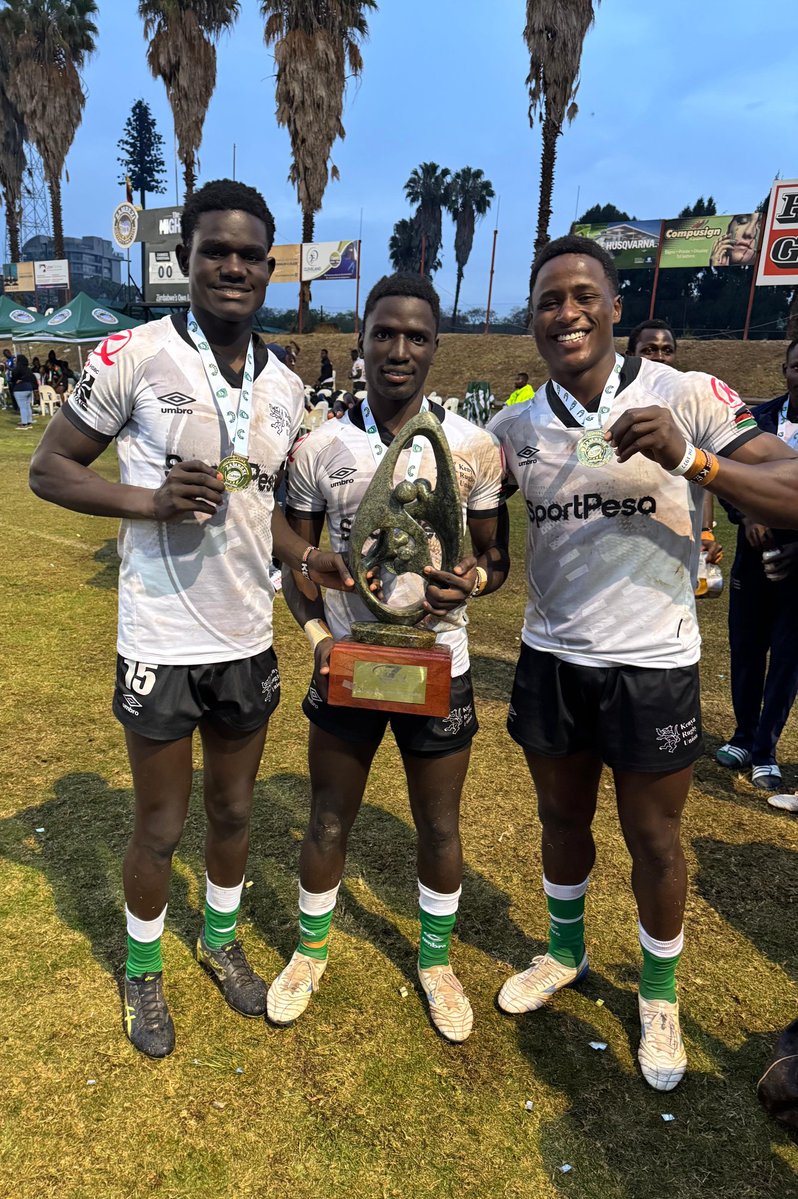 Congratulations to The Morans on winning the 2025 Zambezi 7s without conceding a point. Kudos to our 3 shugamen, Siketa, Ambale and Mutua who put on a shift for the Morans. Kubwa sana maguyz.💪🏾🔥🇰🇪

#RugbyKe #KabrasSugar #KenyasSweetest