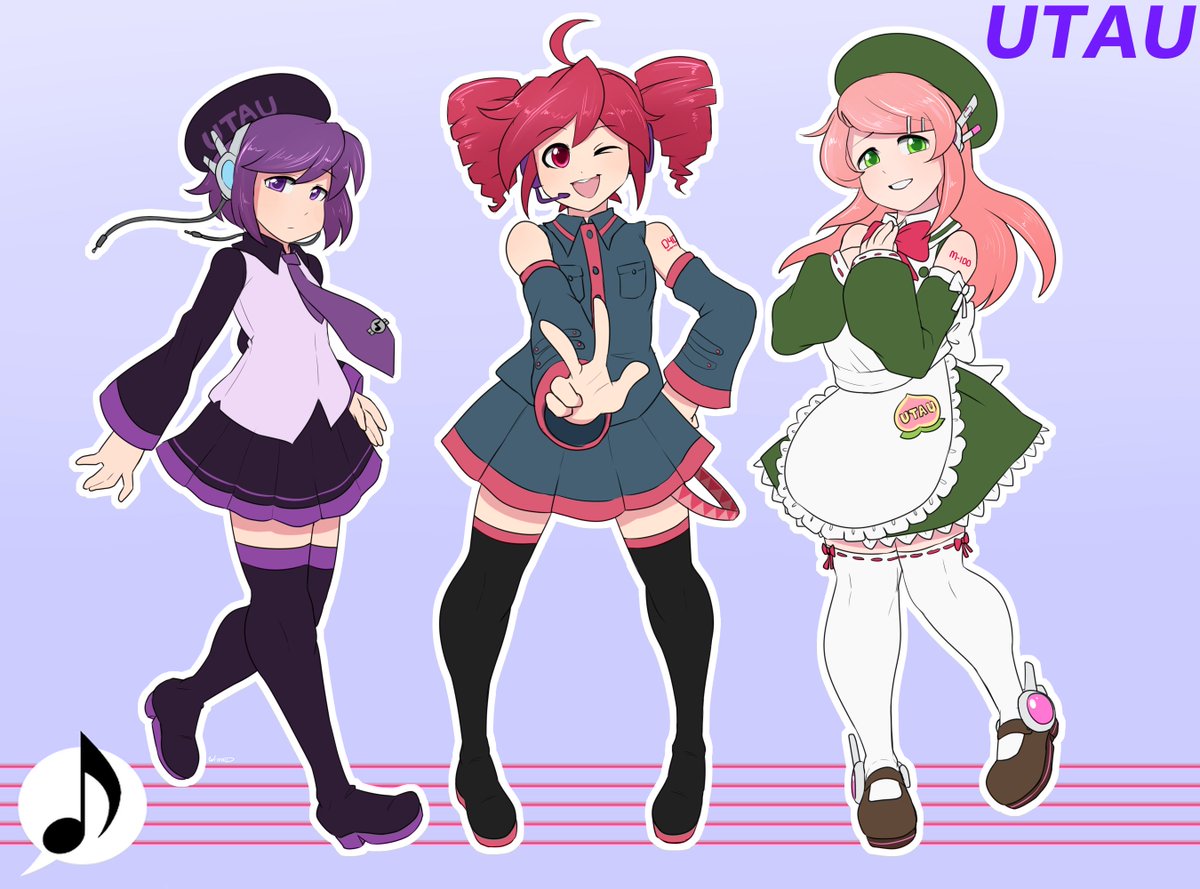 Wizardotaku's tweet image. 3 UTAU girls/UTAU三人娘

#UTAU #UtaneUta #KasaneTeto #MomoneMomo
#UTAU三人娘 #デフォ子 #唄音ウタ #重音テト #桃音モモ