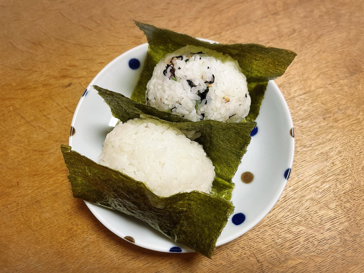 おはようございます☁️
今日のおにぎり🍙

今週もがんばりましょー😊
#OnigiriAction