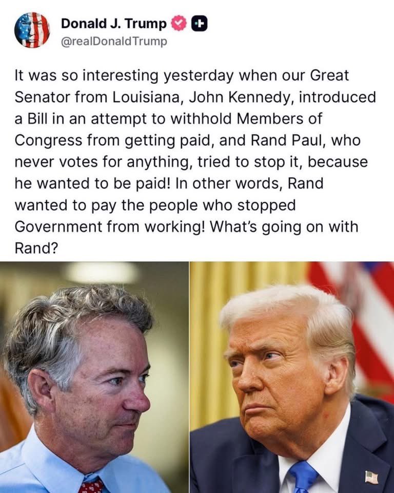 No SURPRISE RAND PAUL voted NO
to End the Filibuster