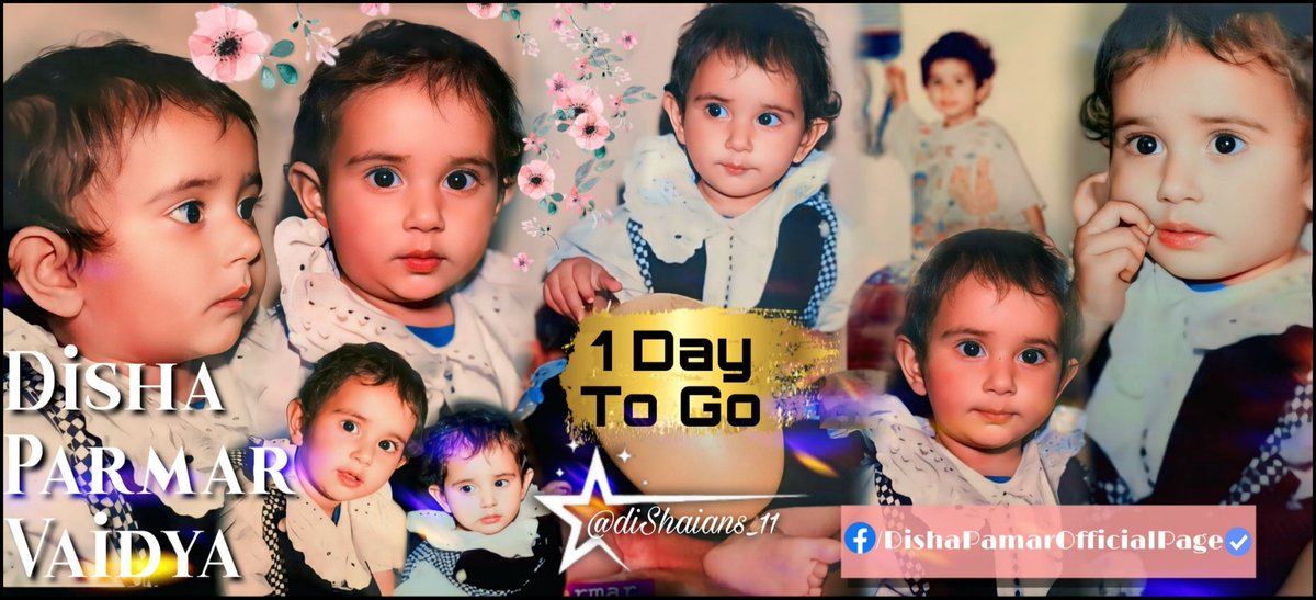 1️⃣day to go for <a href="/disha11parmar/">Disha Parmar Vaidya</a> 's birthday ❤️

#BirthdayCountdown ⌛