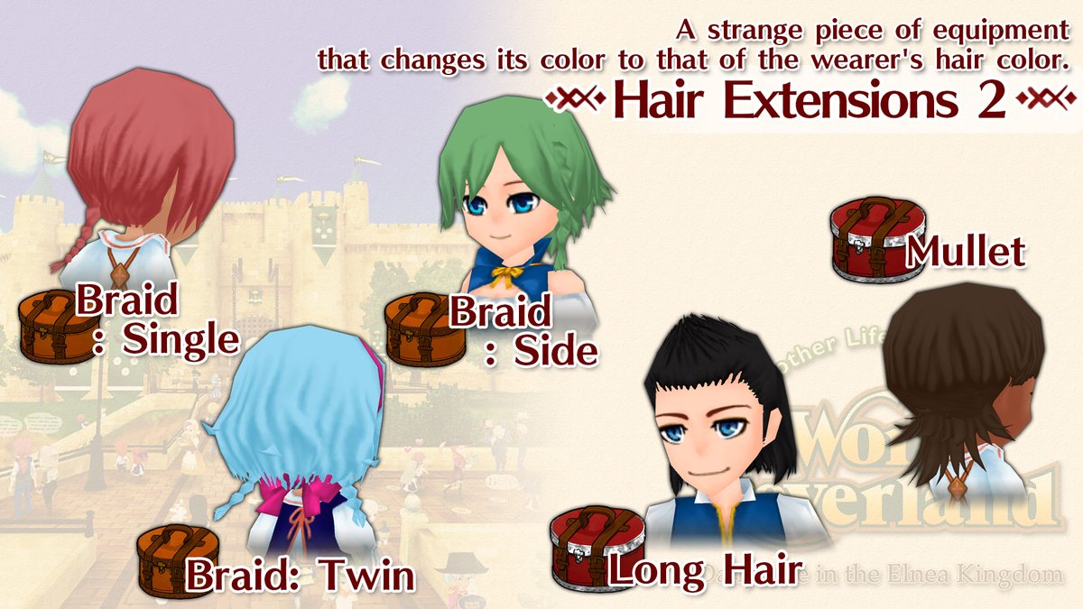 WN_ElneaKingdom's tweet image. &quot;World Neverland-Elnea Kingdom&quot; Nintendo Switch ™ Edition. We have released a new DLC &quot;HairExtensions2&quot;

  &amp;gt;&amp;gt; althi.co.jp/worldneverland…
 
 #WorldNeverland #Elnea #LifeSimulation #NintendoSwitch #Switch