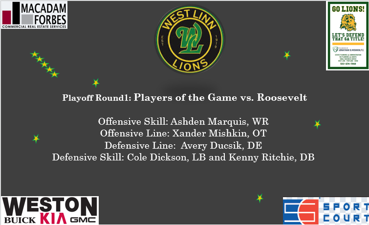 WEST LINN LIONS FOOTBALL tweet media