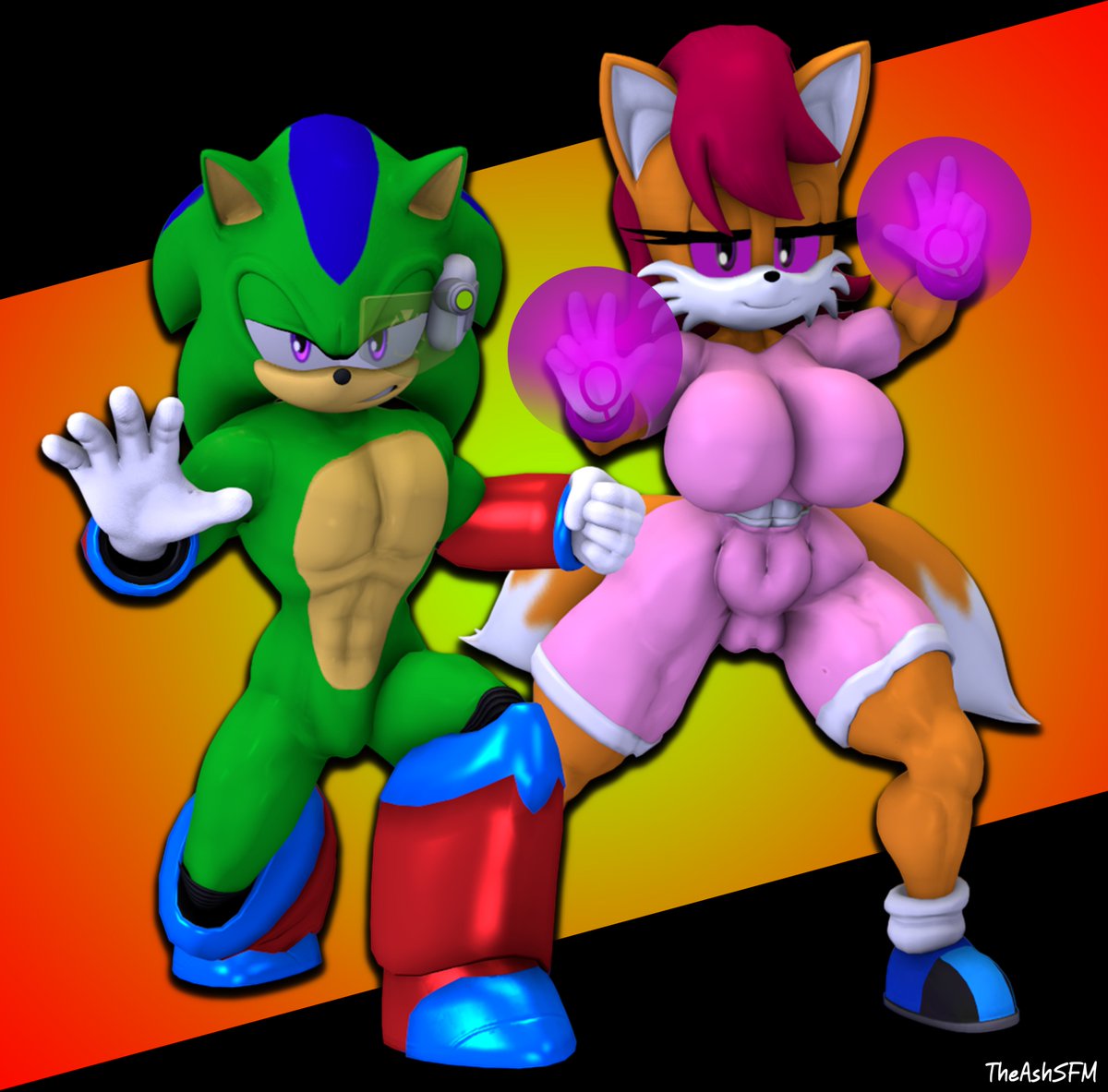The righteous duo fighting against evil!! [OCs] SFW/SFM

You'd better be a good person because if you're a villain, you'll earn yourself a one-way ticket to the hospital or worse x3

Zack and Jen by: <a href="/Zackthehedgeho6/">Zack The Hedgehog</a>